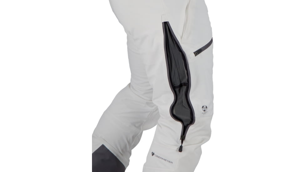 Obermeyer Theta Pant - Mens, White, Extra Large, 25039-16010-XL