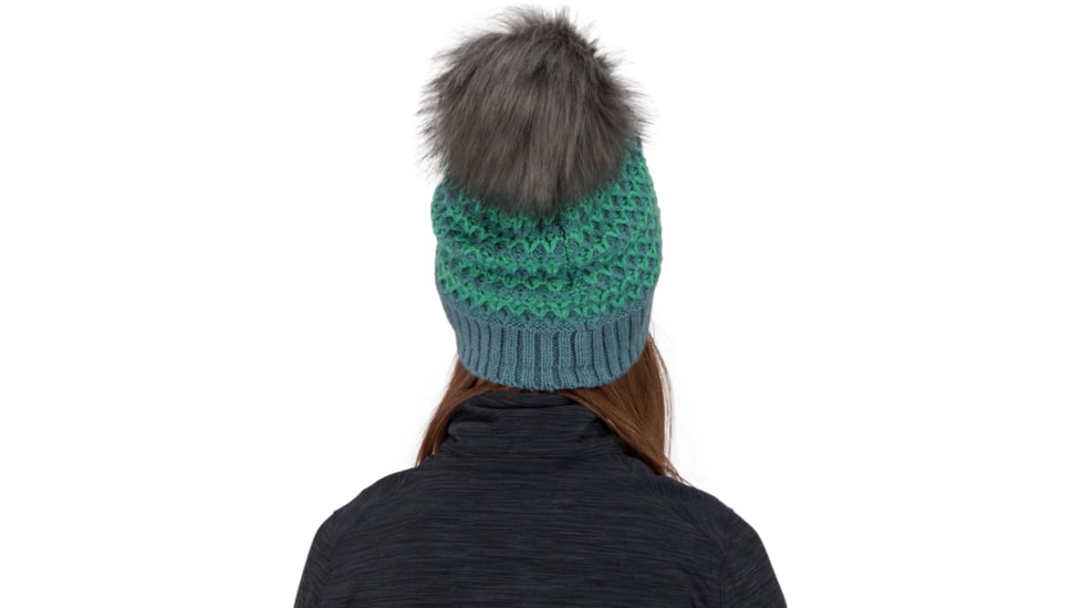 Obermeyer Tucson FF Pom Beanie - Girls, In Too Deep, One Size, 38016-21171-ONE SIZE