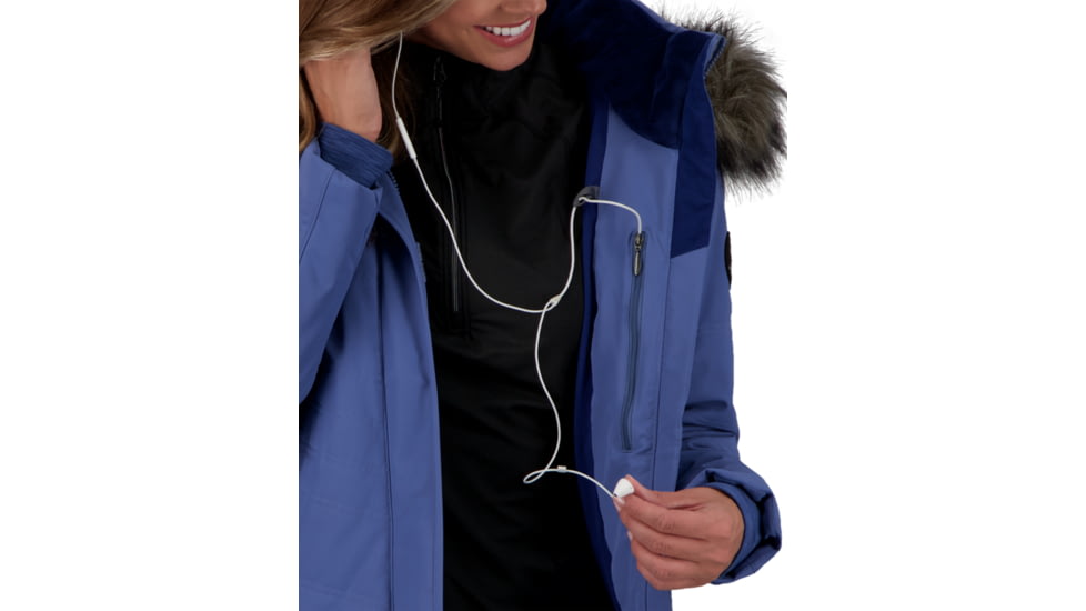 Obermeyer Tuscany Elite Jacket - Womens, Blue Ash, 16, 11160-21168-16