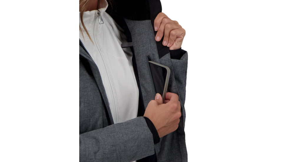 Obermeyer Tuscany II Jacket - Womens, Charcoal, 16, 11164-15006-16