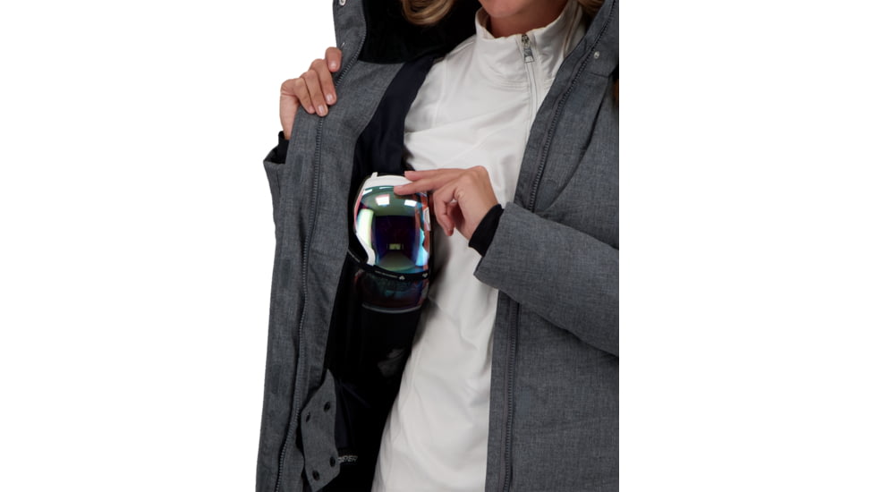 Obermeyer Tuscany II Jacket - Womens, Charcoal, 16, 11164-15006-16