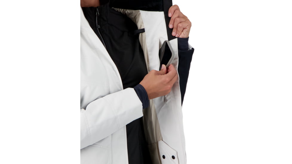 Obermeyer Tuscany II Jacket - Womens, White, 14, 11164-16010-14