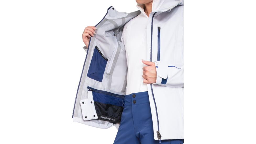 Obermeyer W Highlands Shell Jacket - Women's, 6 US, Regular, Arctic Fox, 12006-22064-6