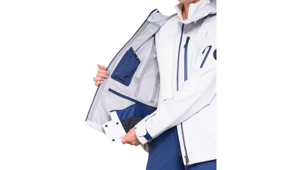 Obermeyer W Highlands Shell Jacket - Women's, 6 US, Regular, Arctic Fox, 12006-22064-6