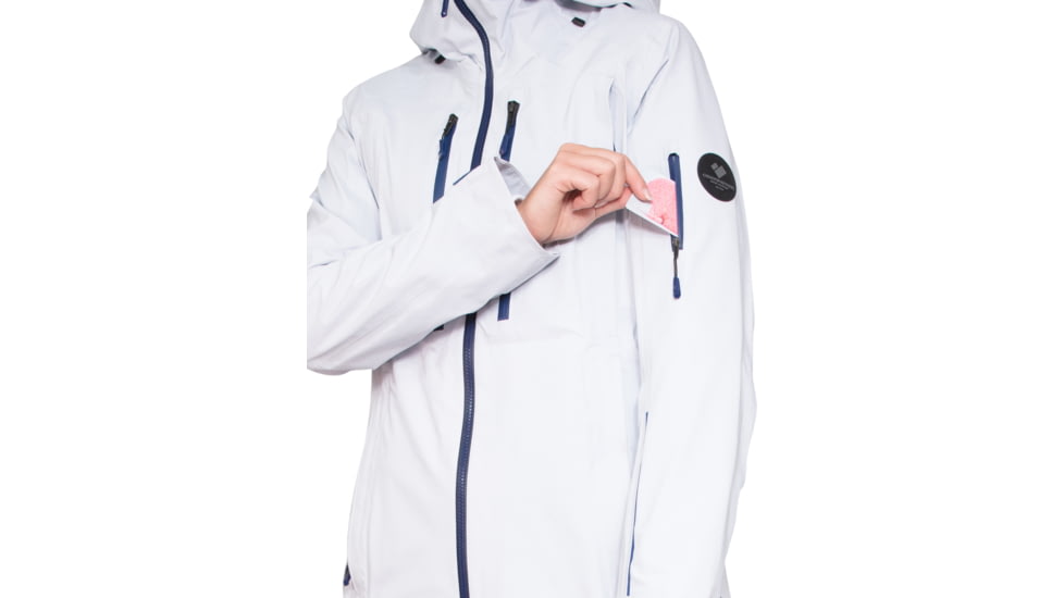 Obermeyer W Highlands Shell Jacket - Women's, 6 US, Regular, Arctic Fox, 12006-22064-6