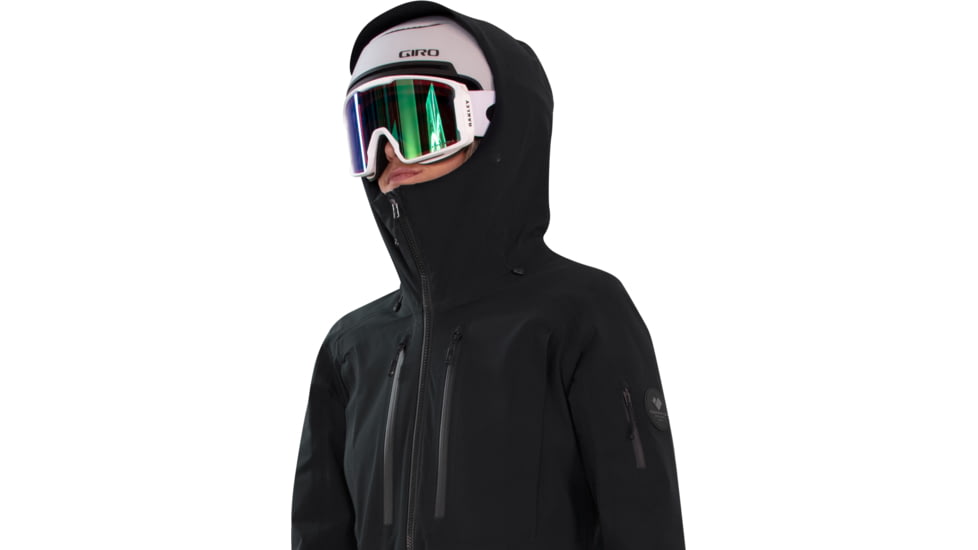 Obermeyer W Highlands Shell Jacket - Women's, 10 US, Regular, Black, 12006-16009-10