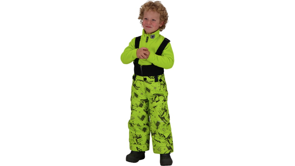 Obermeyer Warp Pant - Boys, Racer Birdz, 7, 65029-21125-7
