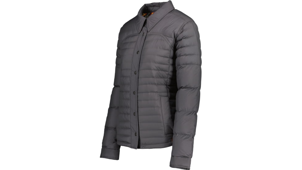 Obermeyer Willa Down Shirt - Women's, Small, Coal, 14062-20004-S
