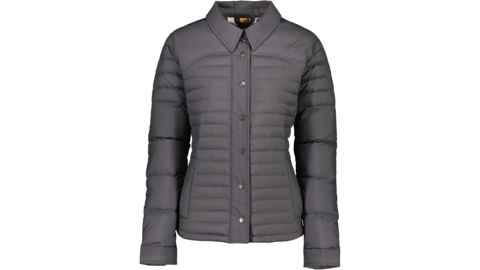Obermeyer Willa Down Shirt - Women's, Small, Coal, 14062-20004-S