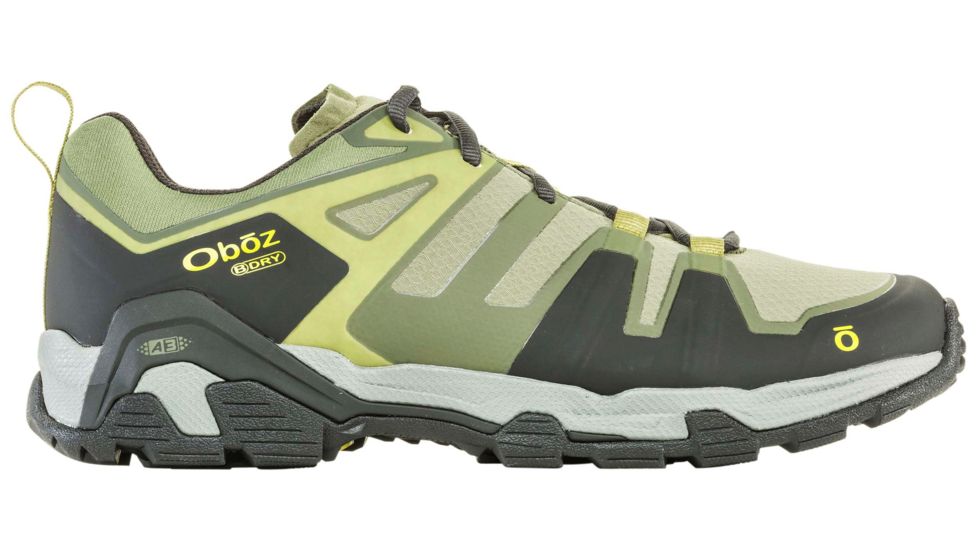 Oboz Arete Low B-DRY Hiking Shoes - Mens, Moss, 9.5 US, 41501-Moss-9.5