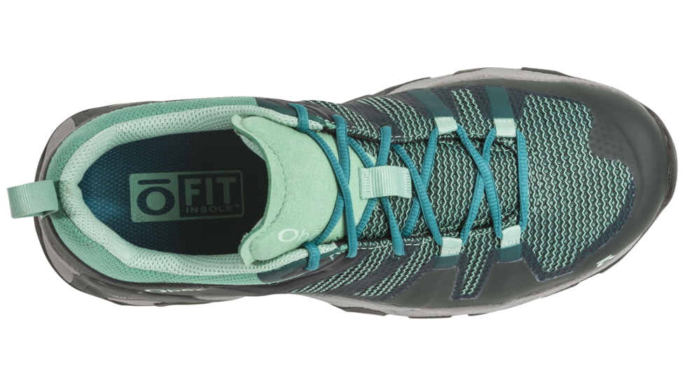 Oboz Arete Low Hiking Shoes - Womens, Medium, Green Spruce, 7.5, 42402-GS-7.5-Medium