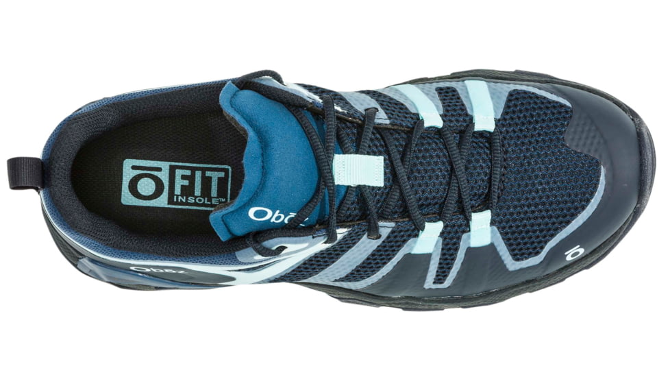 Oboz Arete Low Hiking Shoes - Womens, Ocean, 8 US, 42402-Ocean-8