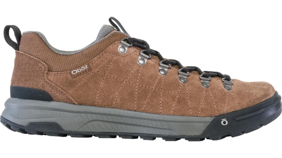 Oboz Beall Low Suede Shoes - Mens, Grizzly, 9, 79501-916-9