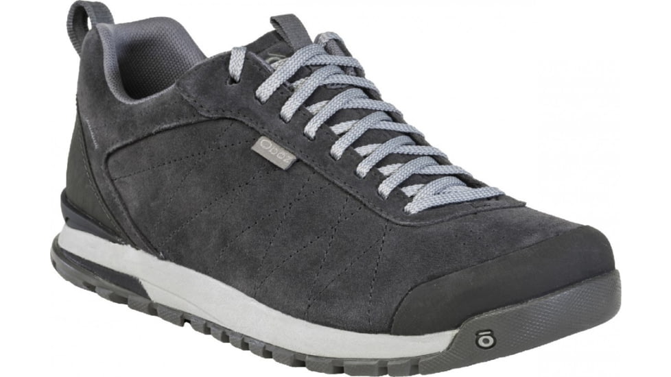 Oboz Bozeman Low Leather Casual Shoes - Mens, Black Sea, 12, 74201-189-12