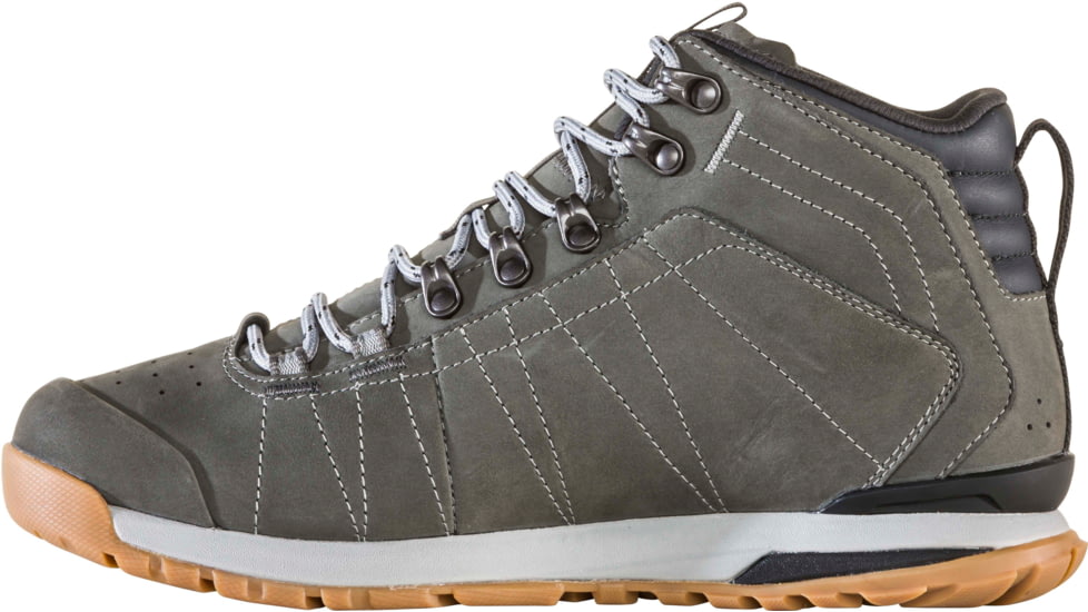 Oboz Bozeman Mid Leather Casual Shoes - Mens, Charcoal, 12 US, Medium, 75101-Charcoal-Medium-12