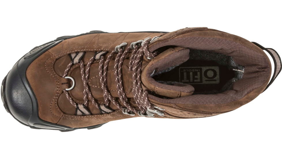 Oboz Bridger 10in Insulated B-DRY Winter Shoes - Mens, Bark Brown, 8.5 US, Medium, 82501-BaBr-Medium-8.5
