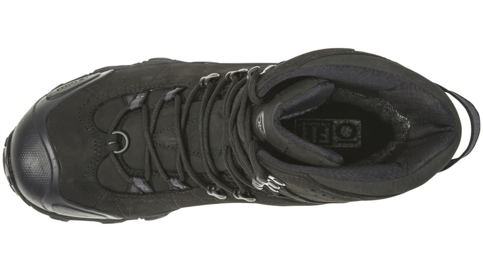 Oboz Bridger 10in Insulated B-DRY Winter Shoes - Mens, Midnight Black, 13, Wide, 82501-MIBL-W-13