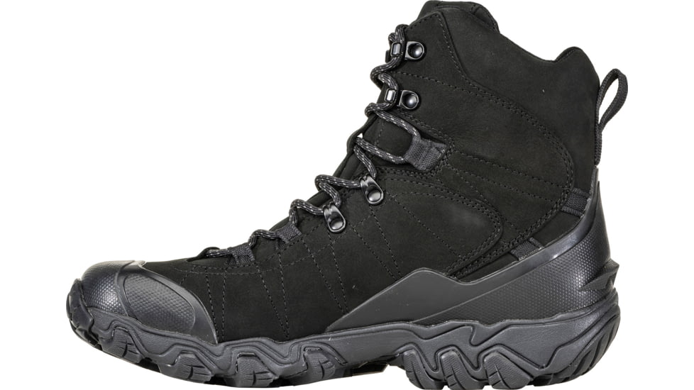 Oboz Bridger 8in Insulated B-DRY Winter Boots - Mens, Medium, Black Sea, 8 US, 82001-189-8-Medium