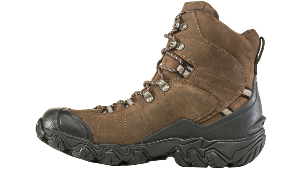 Oboz Bridger 8in Insulated B-DRY Winter Shoes - Mens, Bark, 12, Wide, 82001-Bark-Wide-12