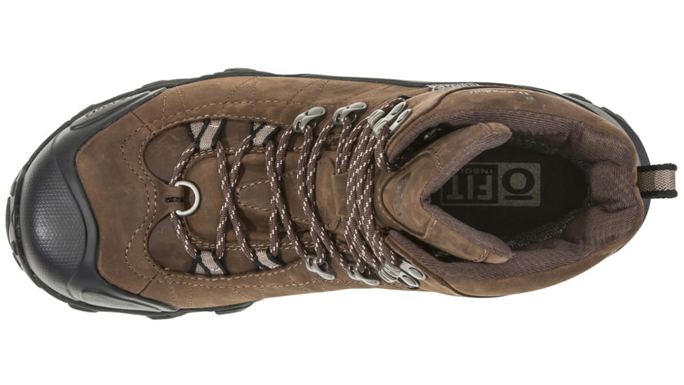 Oboz Bridger 8in Insulated B-DRY Winter Shoes - Mens, Bark, 12, Wide, 82001-Bark-Wide-12