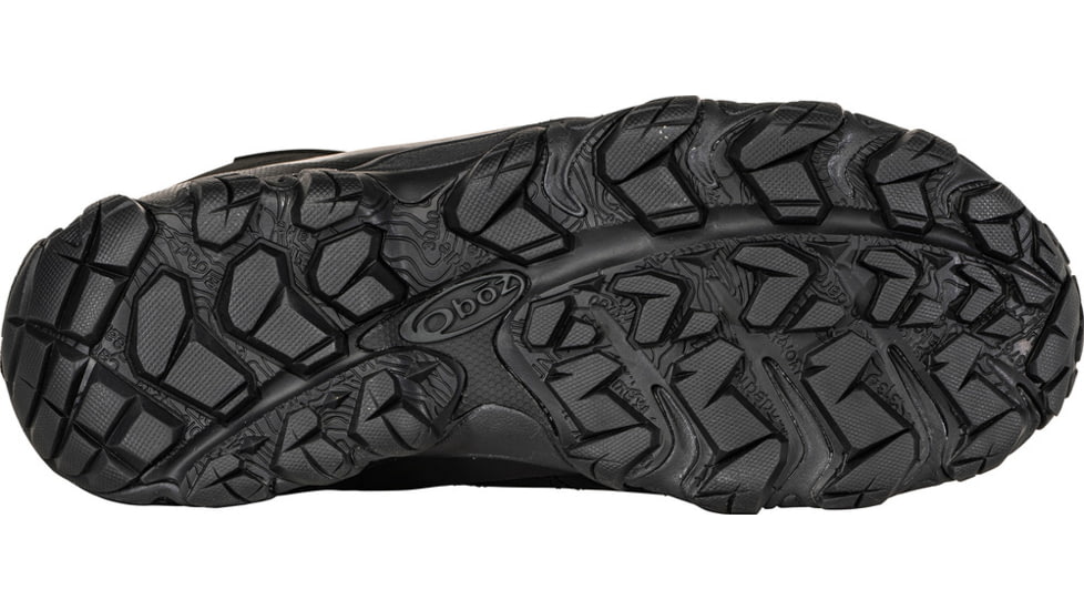 Oboz Bridger 8in Insulated B-DRY Winter Shoes - Mens, Black Sea, 10.5, 82001-BlkS-M-10.5