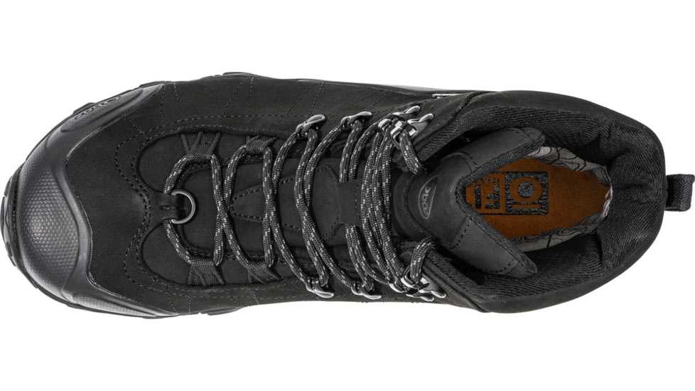 Oboz Bridger 8in Insulated B-DRY Winter Shoes - Mens, Black Sea, 10.5, 82001-BlkS-M-10.5