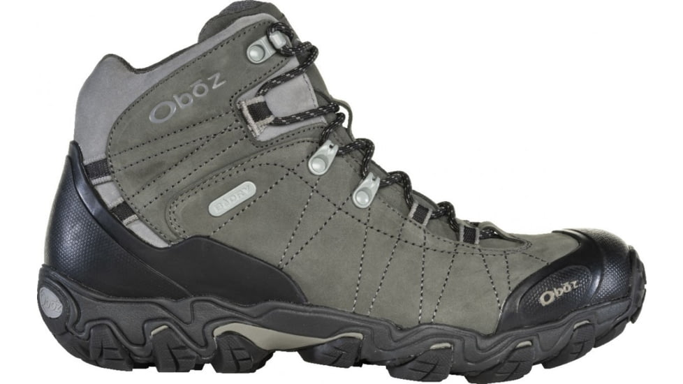 Oboz Bridger Mid B-DRY Hiking Shoes - Mens, Charcoal, 9, 22101-102-9