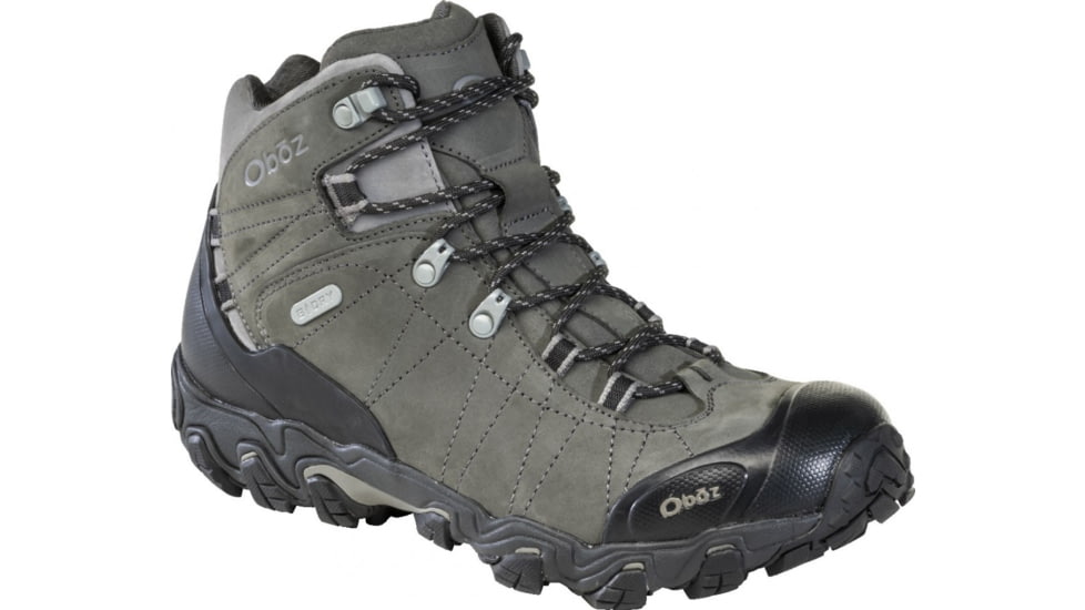 Oboz Bridger Mid B-DRY Hiking Shoes - Mens, Charcoal, 9, 22101-102-9