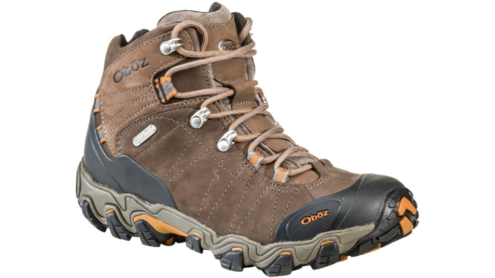 Oboz Bridger Mid B-DRY Hiking Shoes - Men's, 9 US, Medium, Sudan, 22101-Sudan-Medium-9