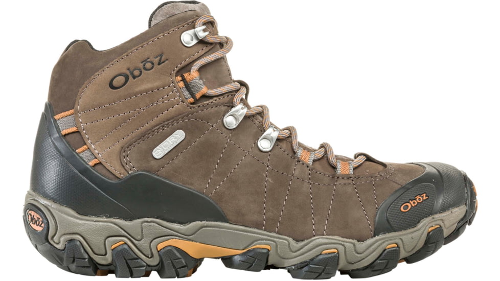 Oboz Bridger Mid B-DRY Hiking Shoes - Men's, 9 US, Medium, Sudan, 22101-Sudan-Medium-9