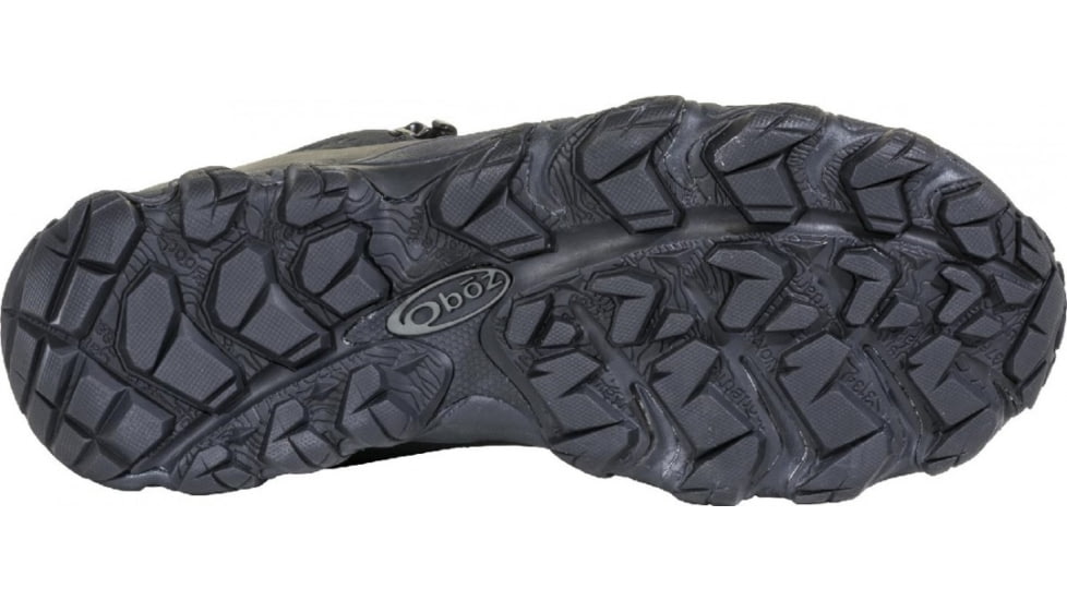 Oboz Bridger Mid B-DRY Hiking Shoes - Mens, Wide, Black Sea, 10.5, 22101-189-10.5-Wide