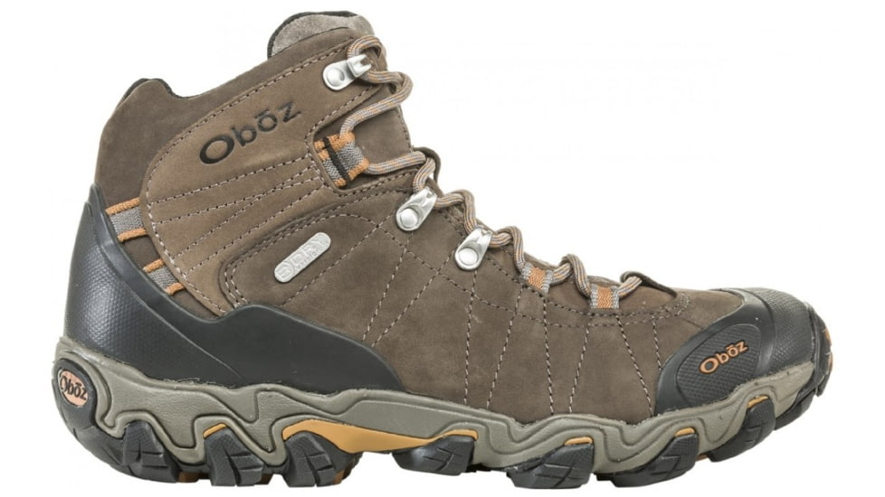 Oboz Bridger Mid B-DRY Hiking Shoes - Mens, Wide, Sudan, 7, 22101-229-7-Wide