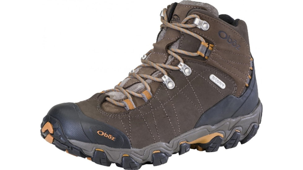 Oboz Bridger Mid B-DRY Hiking Shoes - Mens, Wide, Sudan, 7, 22101-229-7-Wide