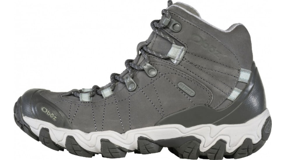 Oboz Bridger Mid B-DRY Hiking Shoes - Womens, Hazy Gray, 7, 22102-179-7
