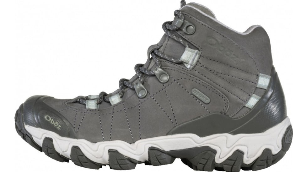 Oboz Bridger Mid B-DRY Hiking Shoes - Womens, Hazy Gray, 7, 22102-179-7