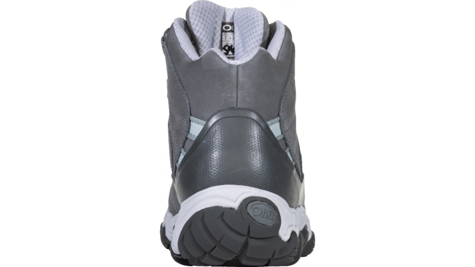 Oboz Bridger Mid B-DRY Hiking Shoes - Womens, Hazy Gray, 7, 22102-179-7