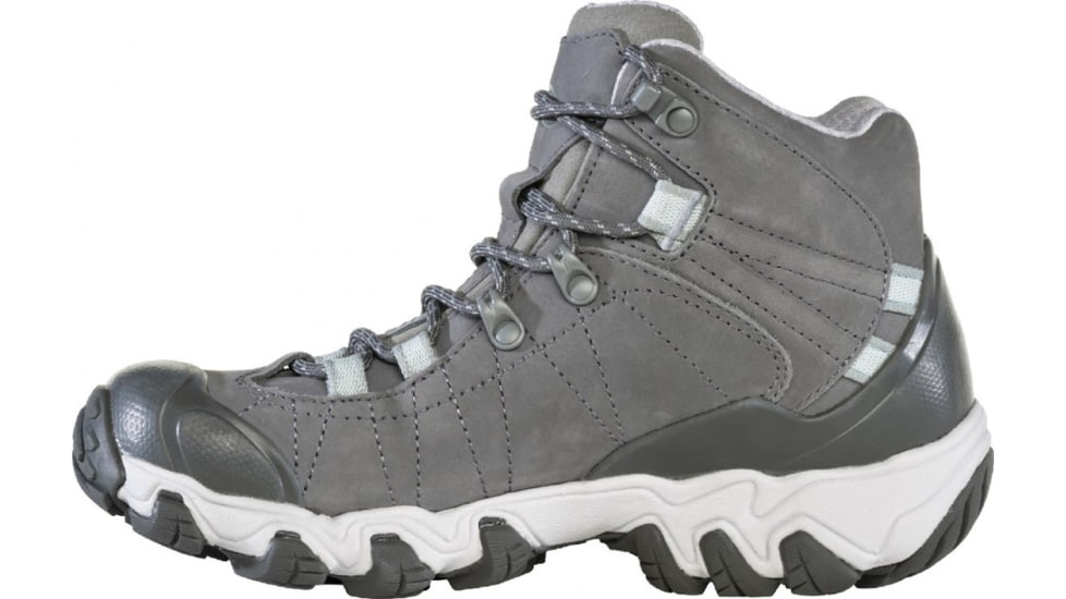 Oboz Bridger Mid B-DRY Hiking Shoes - Womens, Hazy Gray, 7, 22102-179-7