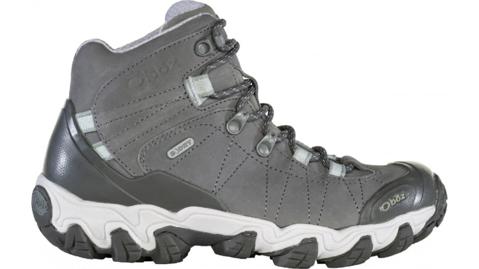 Oboz Bridger Mid B-DRY Hiking Shoes - Womens, Hazy Gray, 7, 22102-179-7