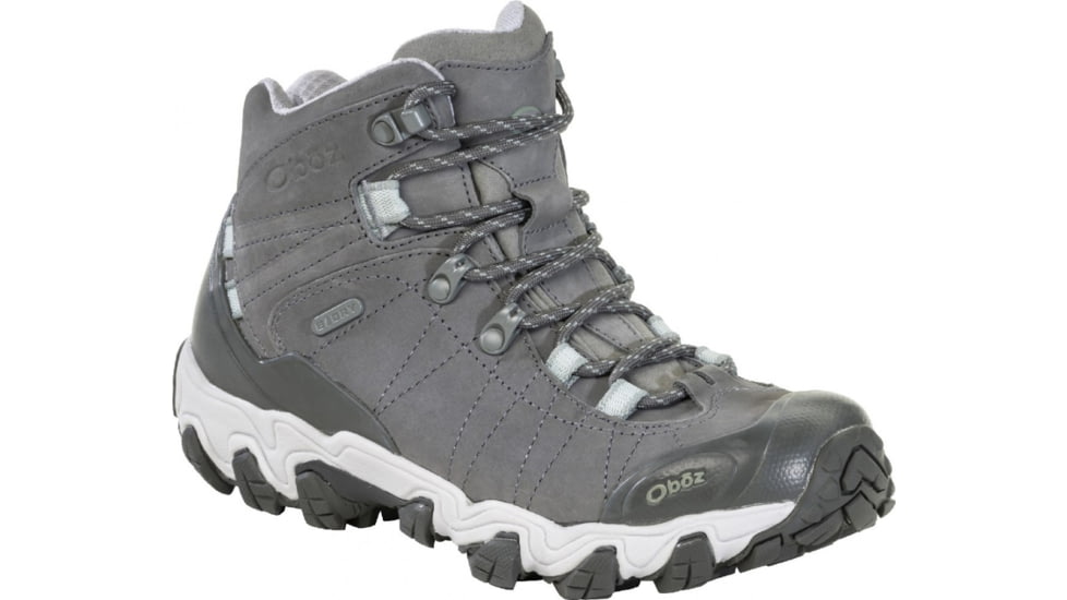 Oboz Bridger Mid B-DRY Hiking Shoes - Womens, Hazy Gray, 7, 22102-179-7