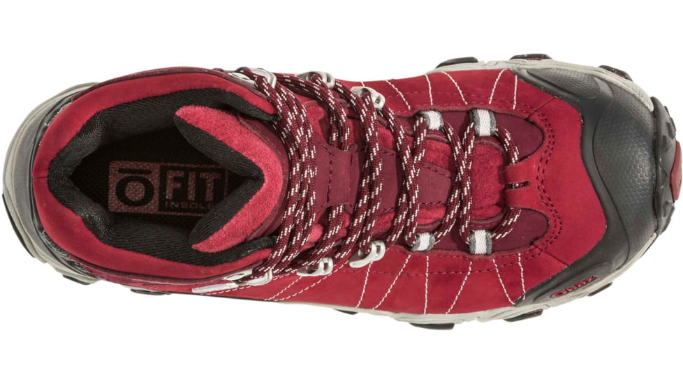 Oboz Bridger Mid B-DRY Hiking Shoes - Womens, Rio Red, 6.5 US, Medium, 22102-Rio Red-Medium-6.5