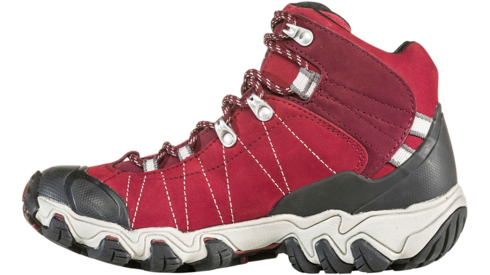 Oboz Bridger Mid B-DRY Hiking Shoes - Womens, Rio Red, 6.5 US, Medium, 22102-Rio Red-Medium-6.5