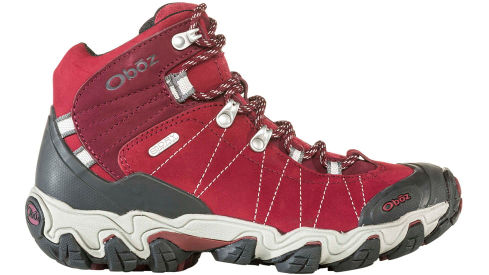 Oboz Bridger Mid B-Dry Hiking Boots - Women's, Medium, Rio Red, 6.5, 22102-600-6.5-Medium