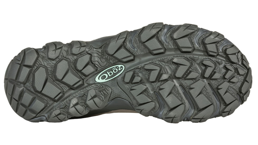 Oboz Bridger Mid B-DRY Hiking Shoes - Womens, Wide, Frost Gray, 6, 22102-Frost Gray-Wide-6