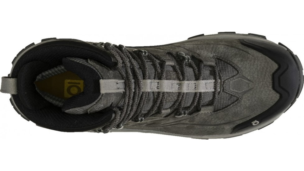 Oboz Bridger Ridge Mid GTX Hiking Shoes - Mens, Gunmetal Black, 10.5, 25001-151-10.5
