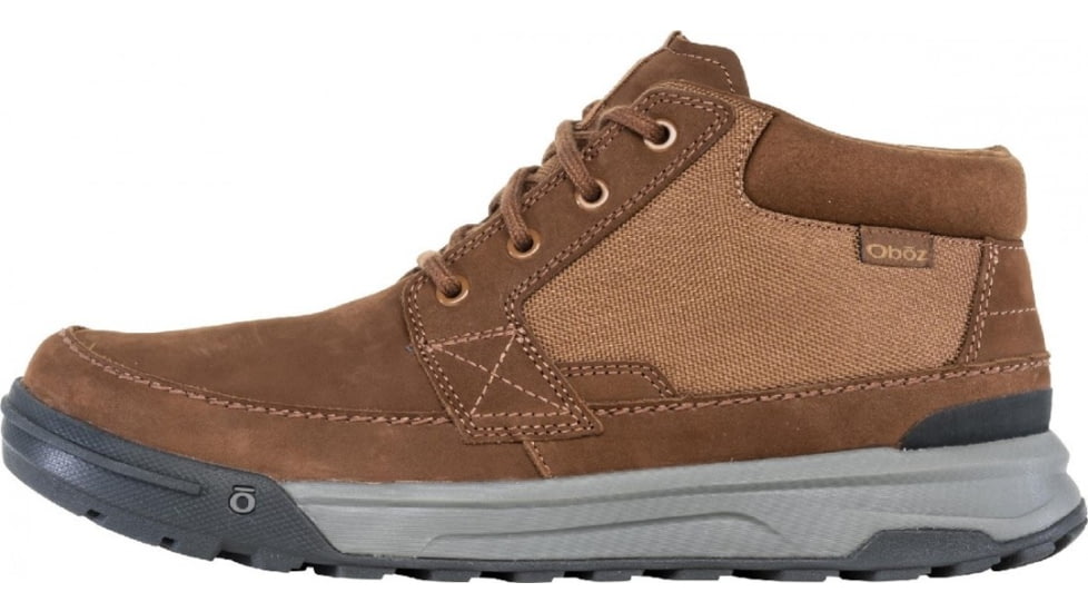 Oboz Burke Chukka Casual Shoes - Mens, Grizzly, 14, 79201-916-14