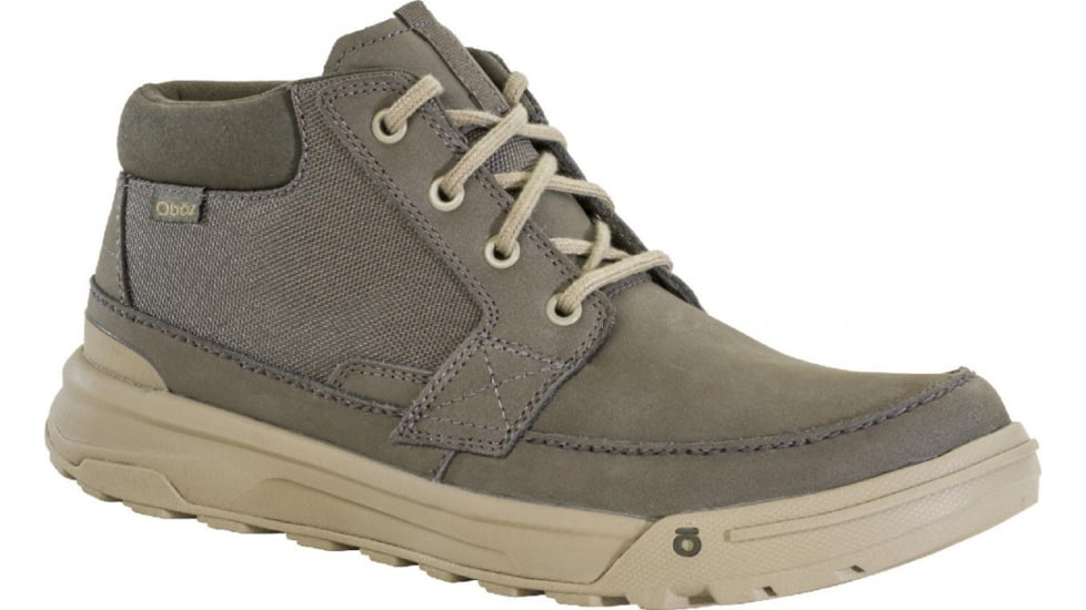 Oboz Burke Chukka Casual Shoes - Mens, Trout, 10, 79201-923-10