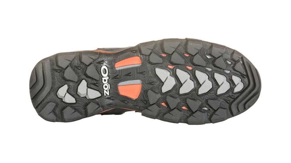Demo, Oboz Cirque Low B - Dry - Mens, Pewter/Burnt Orange, 9, 41501-9
