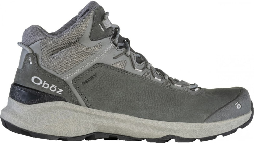 Oboz Cottonwood Mid B-DRY Hiking Boots - Mens, Charcoal, 14, 78301-102-14
