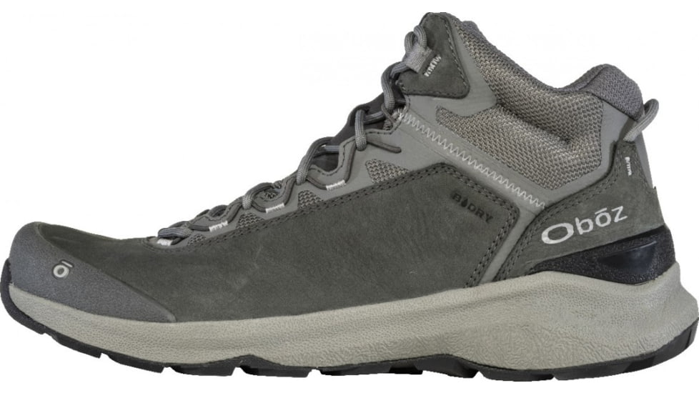 Oboz Cottonwood Mid B-DRY Hiking Boots - Mens, Charcoal, 14, 78301-102-14