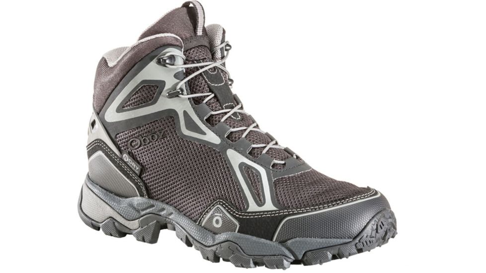 Oboz Crest Mid BDry Hiking Boot - Men's-Gunmetal-Medium-14
